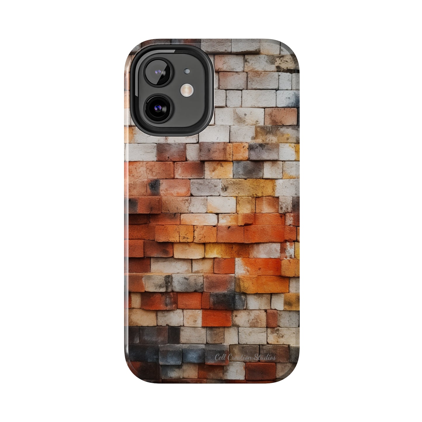 Introducing our "Urban Brickwork" Cell Phone Case – the perfect fusion of style and protection for your device -Tough Phone Cases