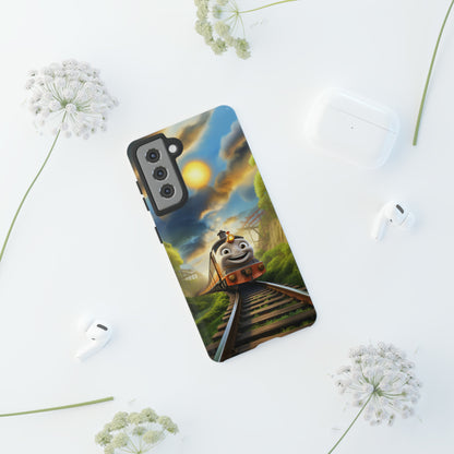 The "Smiling Express Train" Phone Case -Tough Cases