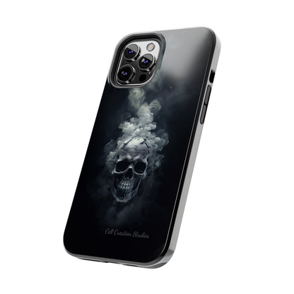 "Ethereal Skull Noir" -Tough iPhone Cases