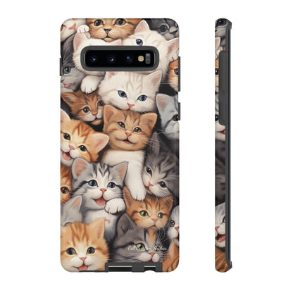 "Kitten Cuddle Haven" Phone Case -Tough Cases