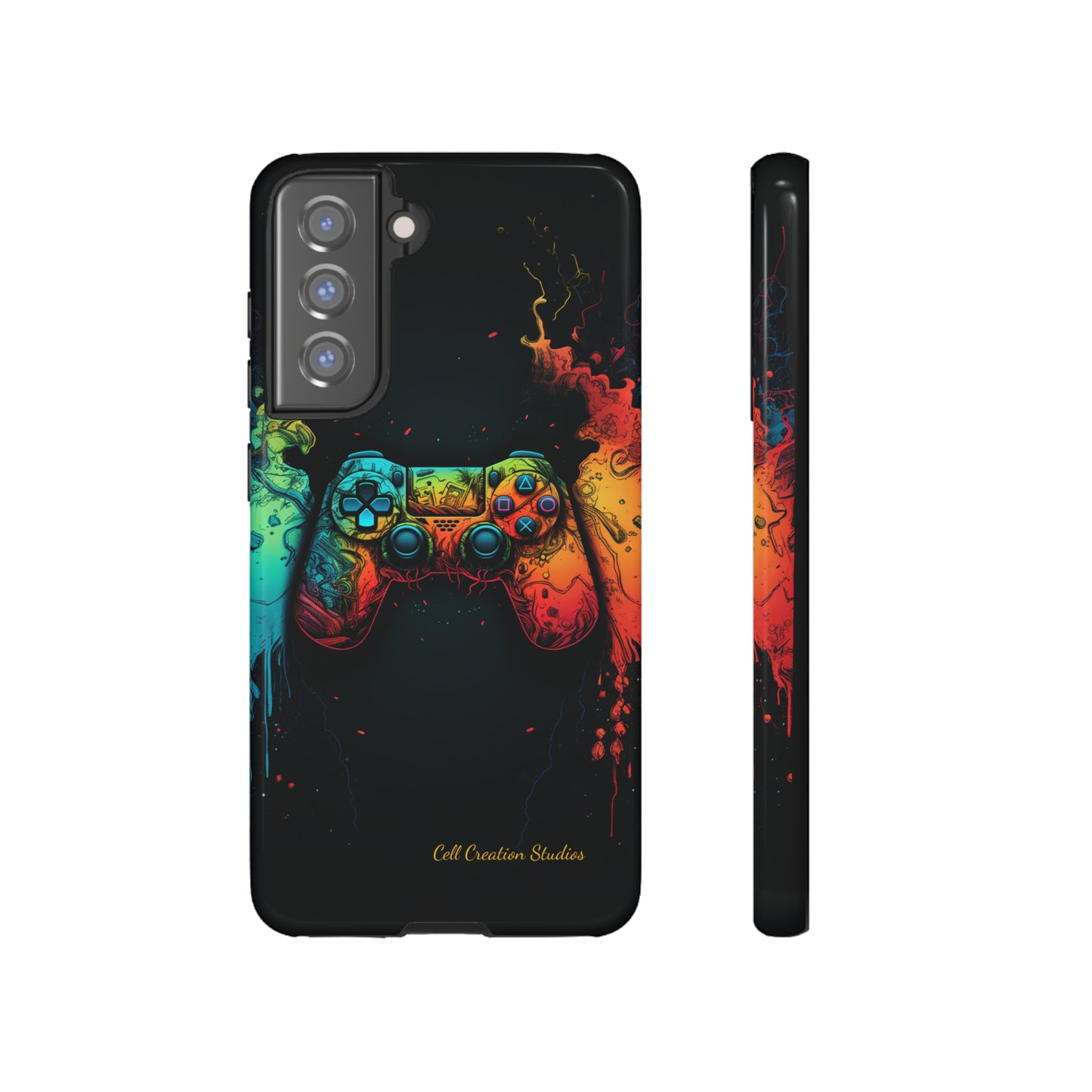 "ColorBlast Gaming" -Tough Samsung Phone Cases