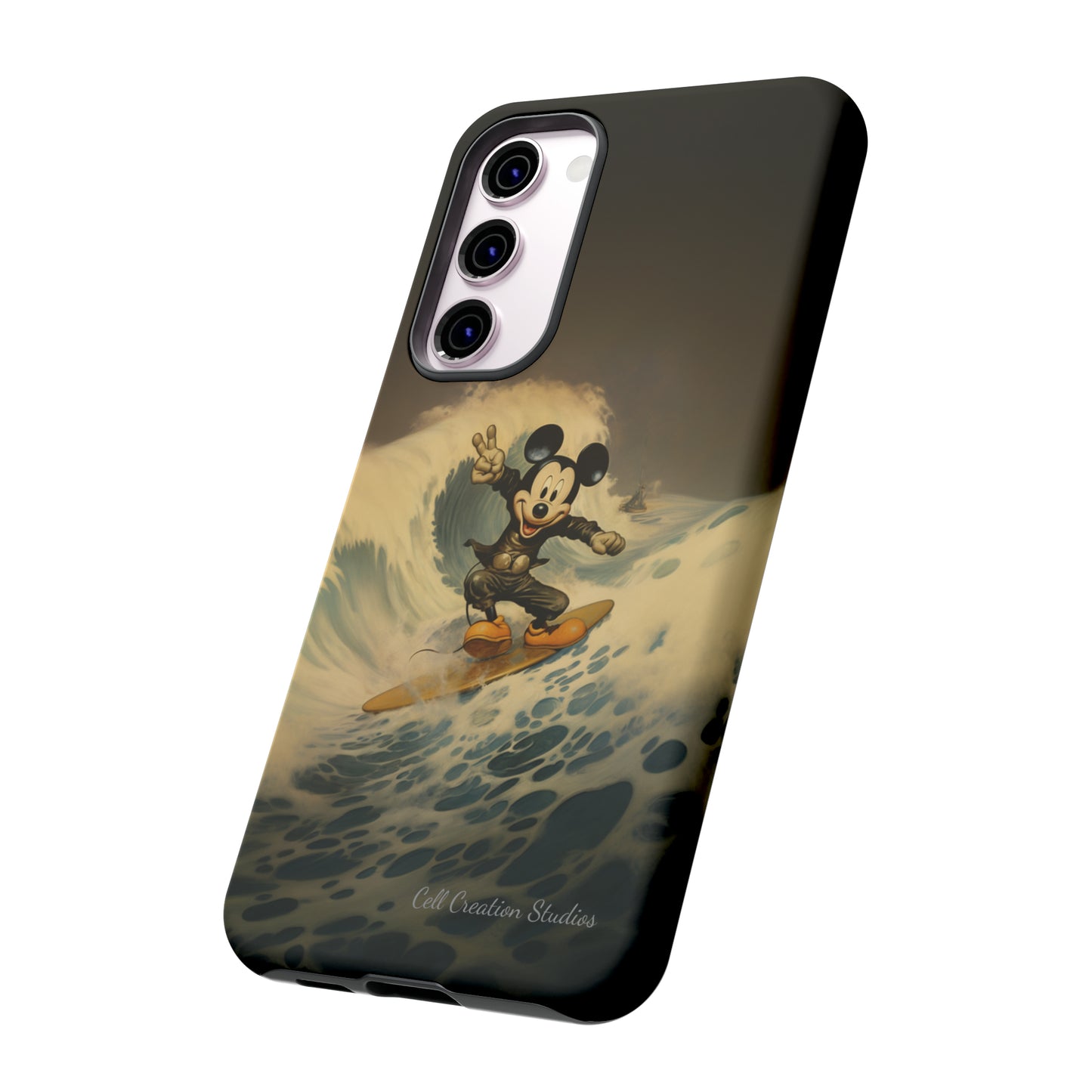 "Surf's Up Mickey" -Tough Samsung Phone Cases