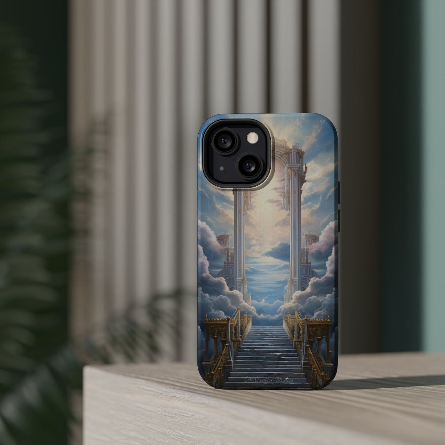 Introducing the "Celestial Gateway" Cell Phone Case – Elevate Your Device with Heavenly Splendor -MagSafe Tough Cases