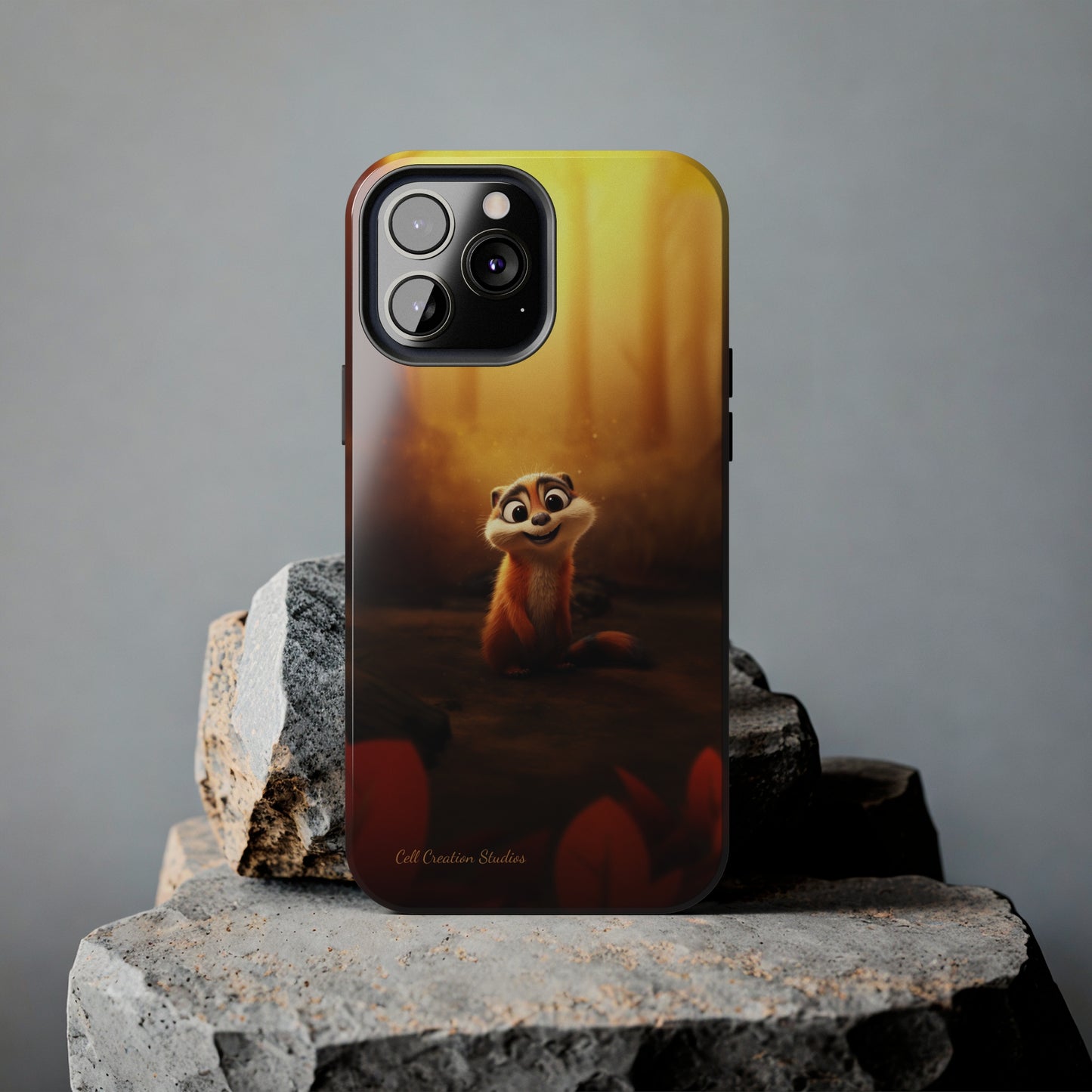 Introducing the "Woodland Chipmunk" Cell Phone Case – Embrace Natural Playfulness with Every Glance-Tough Phone Cases