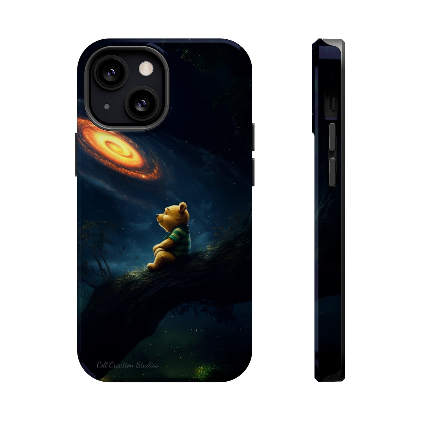 "Starry Night with Winnie-the-Pooh" Cell Phone Case -MagSafe Tough Cases