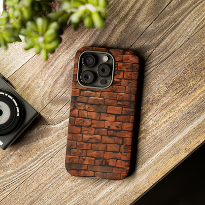 Introducing our "Urban Brick Wall" Cell Phone Case – the perfect blend of urban style and device protection -Tough Cases