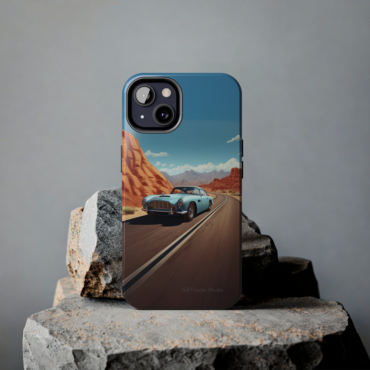 "Silver Racing Legend" -Tough iPhone Cases