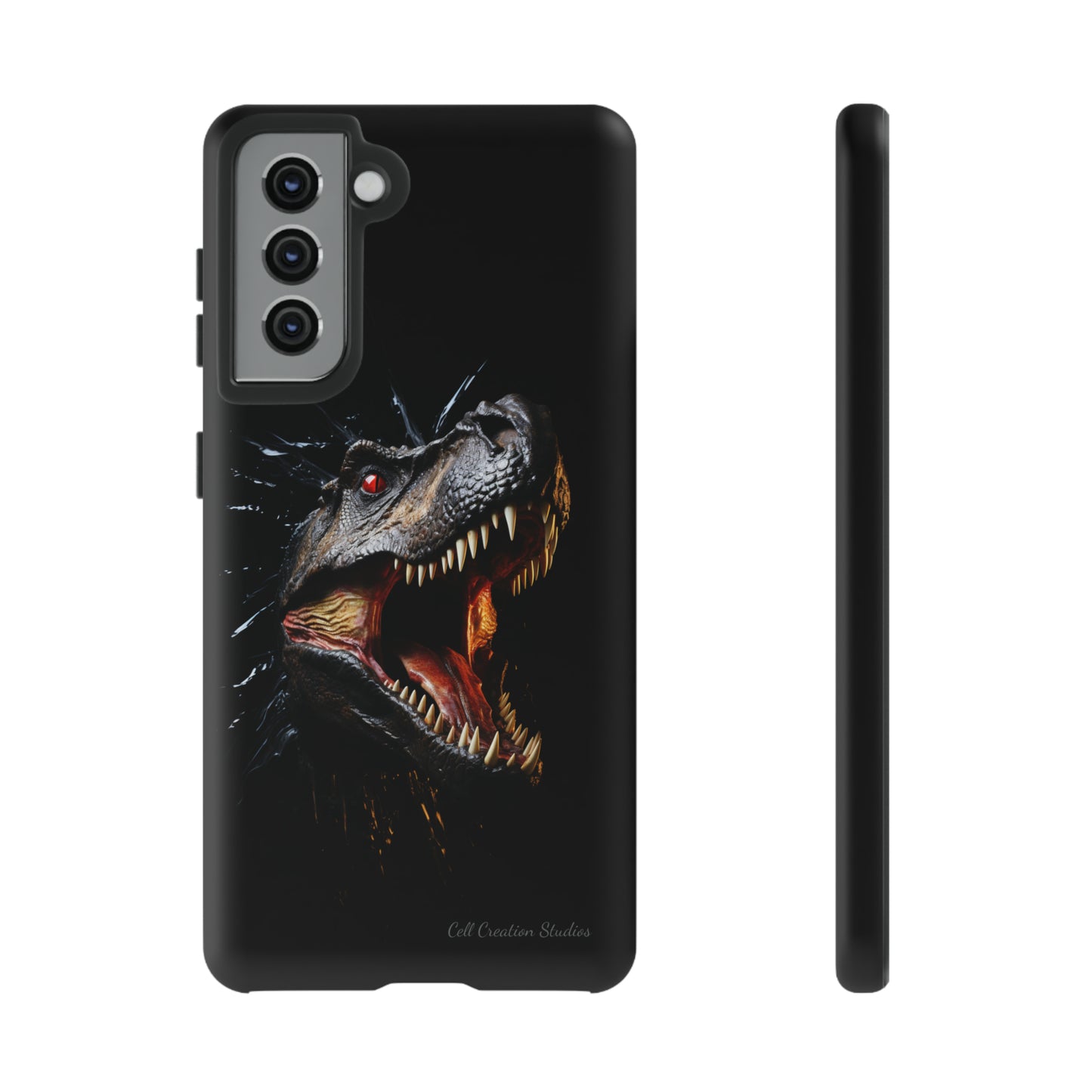 "Jurassic Impact" T-Rex Phone Case -Tough Cases