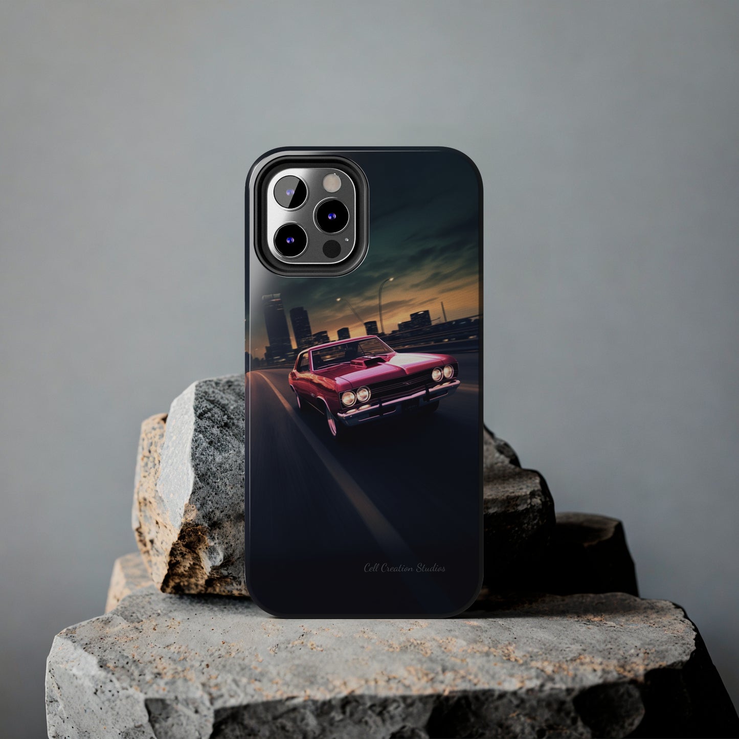 "Sunset City Cruise GTO Edition" -Tough iPhone Cases