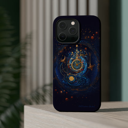 "Cosmic Clock Elegance" -MagSafe Tough iPhone Cases