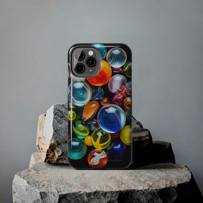 Introducing the "Vibrant Marbles Mosaic" Cell Phone Case – Carry a Kaleidoscope of Colors! -Tough Phone Cases