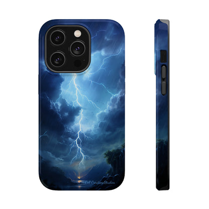 Introducing the "Stormy Serenity" Cell Phone Case – Embrace Nature -MagSafe Tough Cases