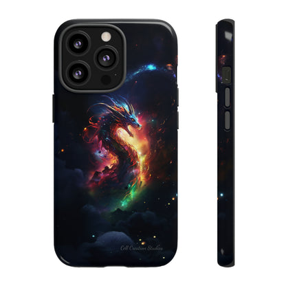 "Cosmic Dragon Unleashed" -Tough iPhone Cases