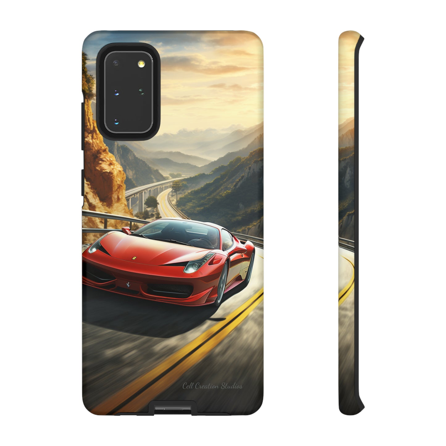 "Mountain Majesty Ferrari Edition" -Tough Samsung Phone Cases