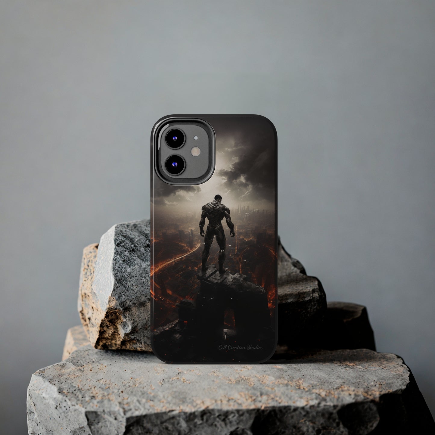 Introducing the "Cyber Guardian" Cell Phone Case – Embrace Futuristic Heroism -Tough Phone Cases