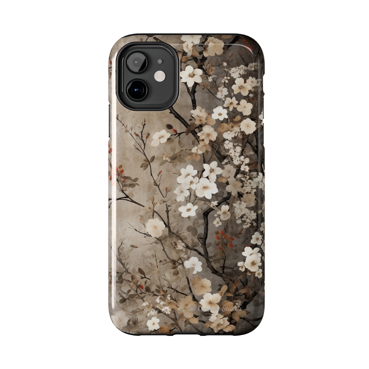 "Whimsical Blooms" -Tough iPhone Cases