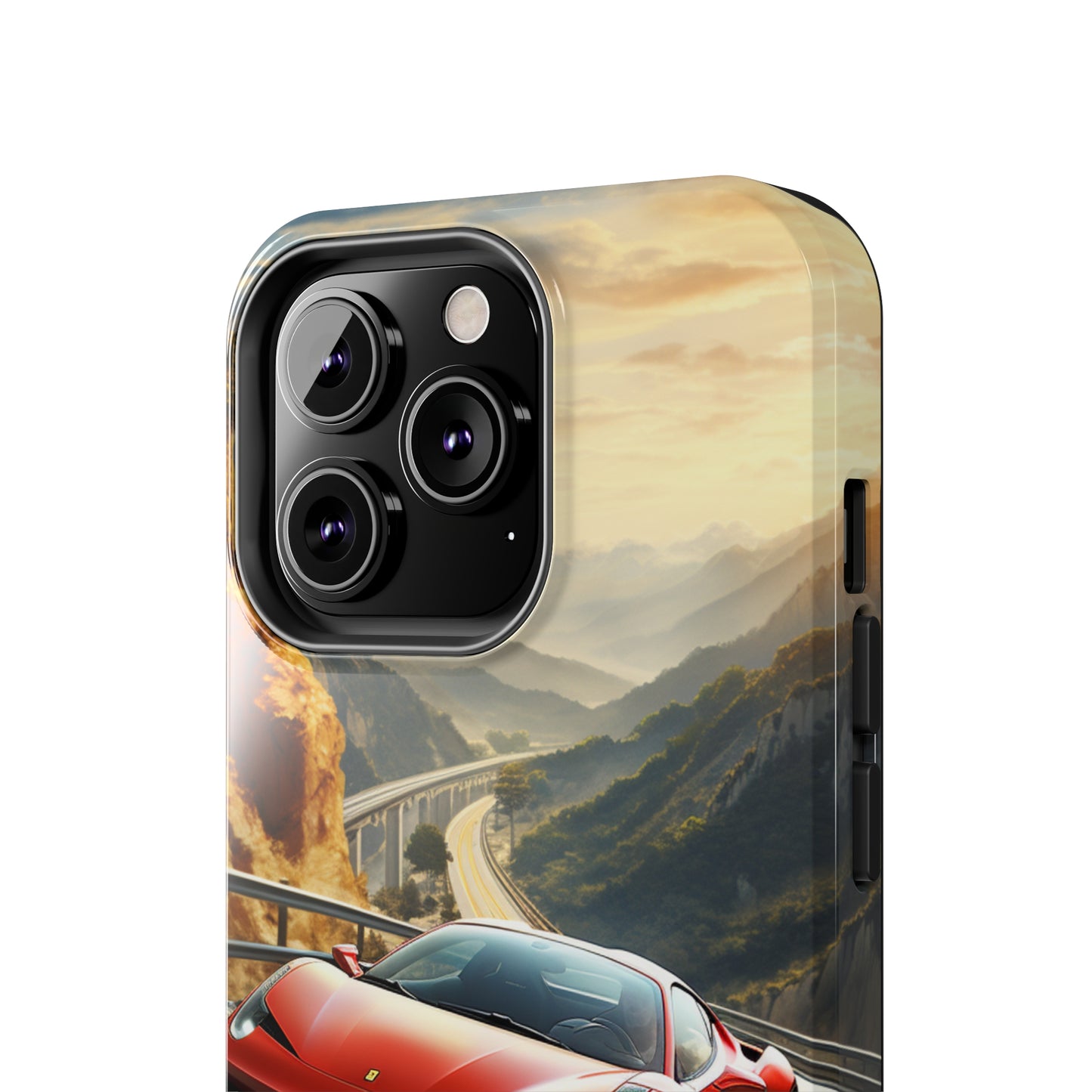 "Mountain Majesty Ferrari Edition" -Tough iPhone Cases