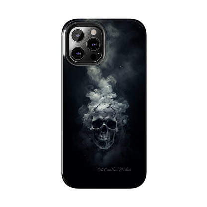 "Ethereal Skull Noir" -Tough iPhone Cases