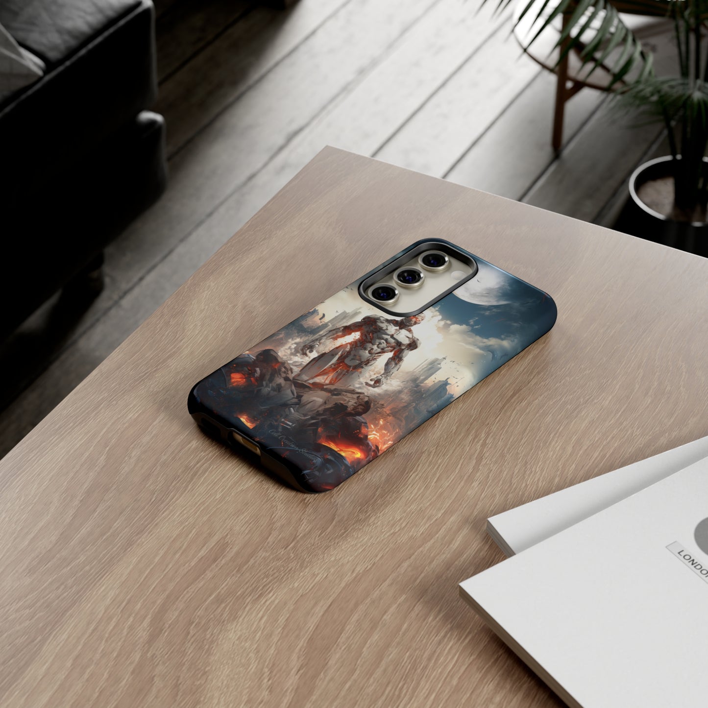 Introducing the "Cyber Guardian" Cell Phone Case – Embrace Futuristic Heroism -Tough Cases