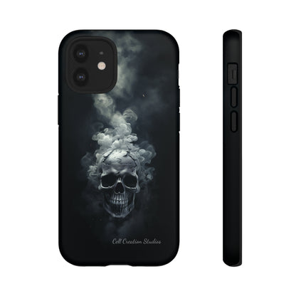 "Ethereal Skull Noir" -Tough iPhone Cases