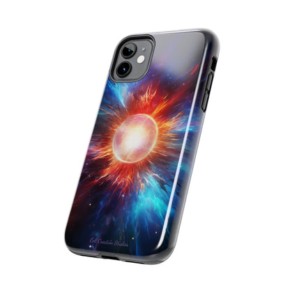 Introducing the "Stellar Cataclysm" Cell Phone Case – Capture the Cosmic Drama of a Neutron Star Explosion! -Tough Phone Cases