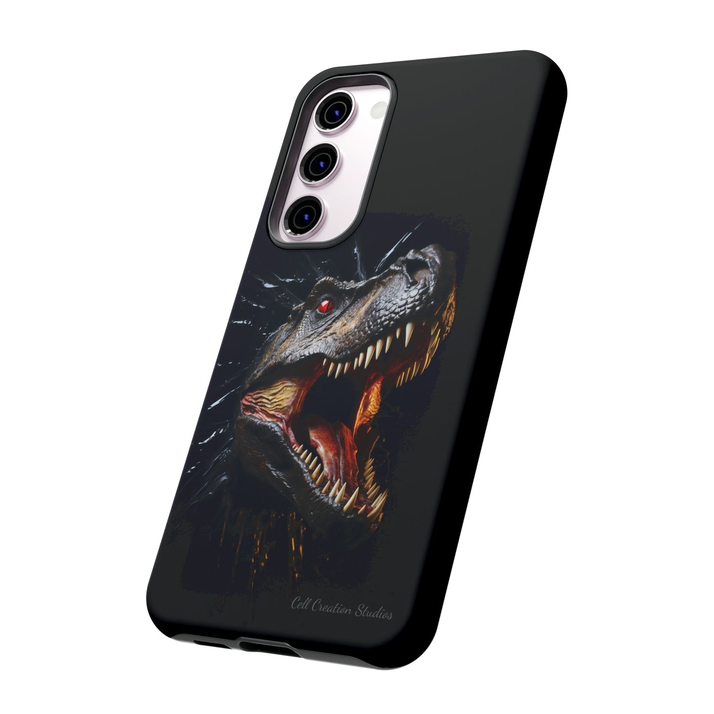 "Jurassic Impact" T-Rex Phone Case -Tough Cases