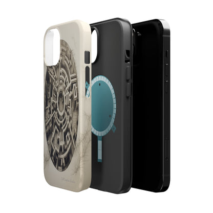 "Discover the Mystery: Maze-Inspired Cell Phone Case" -MagSafe Tough Cases