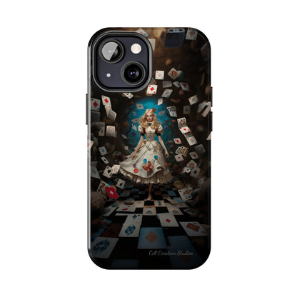 Introducing the "Alice in Wonderland" Cell Phone Case – A Journey Through Imagination -Tough Phone Cases