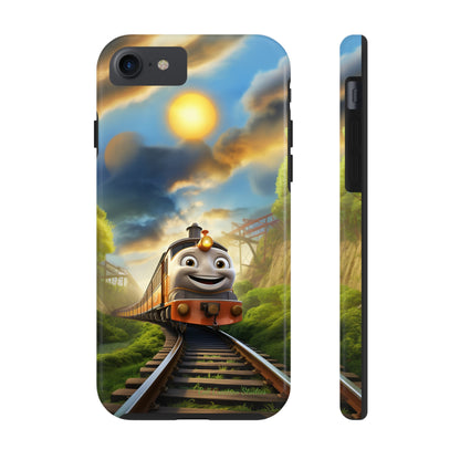 The "Smiling Express Train" Phone Case -Tough Phone Cases