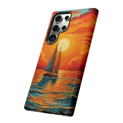 "Sailboat Sunset" - Tough Samsung Cases