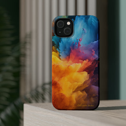 Introducing the "Colorful Spectrum" Cell Phone Case – Dive into a World of Vibrant Hues -MagSafe Tough Cases