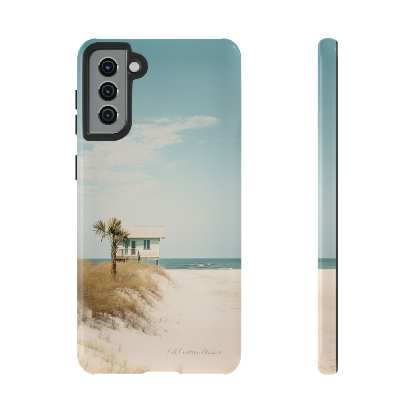 "Seaside Haven" -Tough Samsung Phone Cases