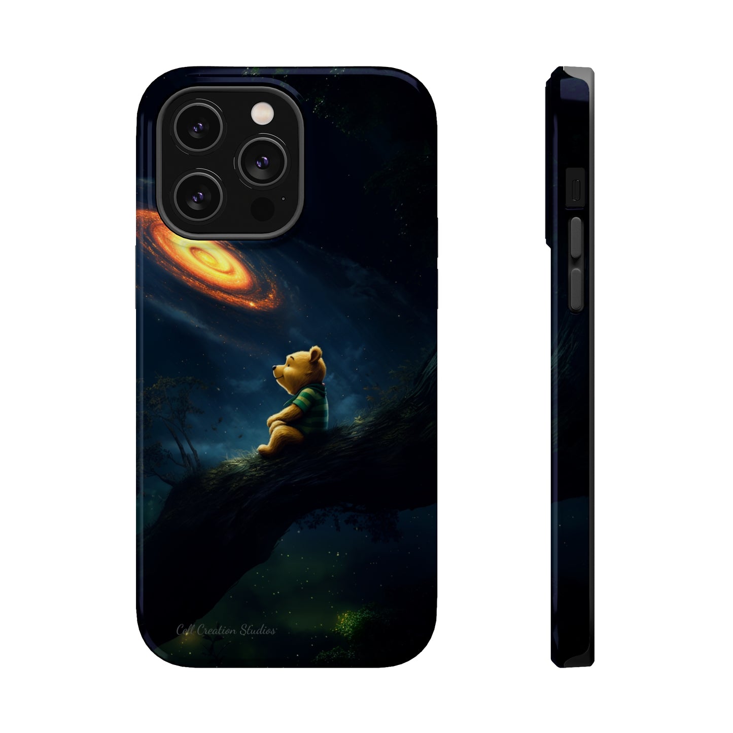 "Starry Night with Winnie-the-Pooh" Cell Phone Case -MagSafe Tough Cases