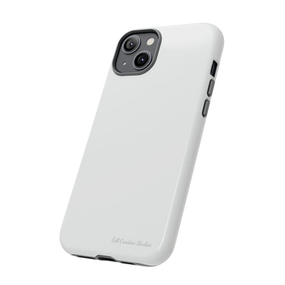 "Pure Elegance White" -Tough iPhone Cases