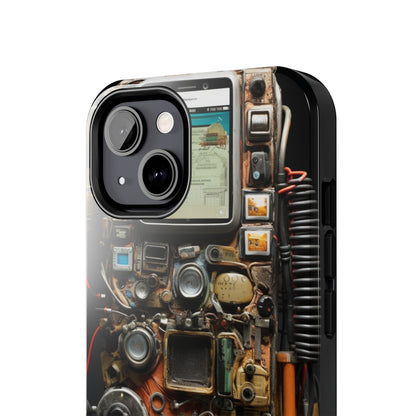 Introducing the "Tech Insight" Cell Phone Case – Explore Inner Workings with Transparent Design -Tough Phone Cases