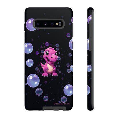 "Dino Glam" Glitter Dinosaur Phone Case -Tough Cases