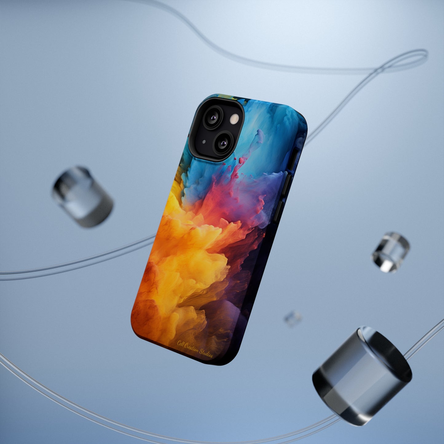 Introducing the "Colorful Spectrum" Cell Phone Case – Dive into a World of Vibrant Hues -MagSafe Tough Cases