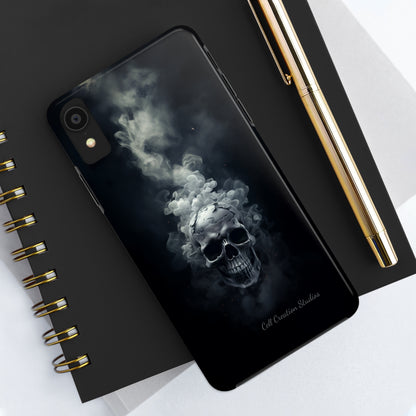 "Ethereal Skull Noir" -Tough iPhone Cases