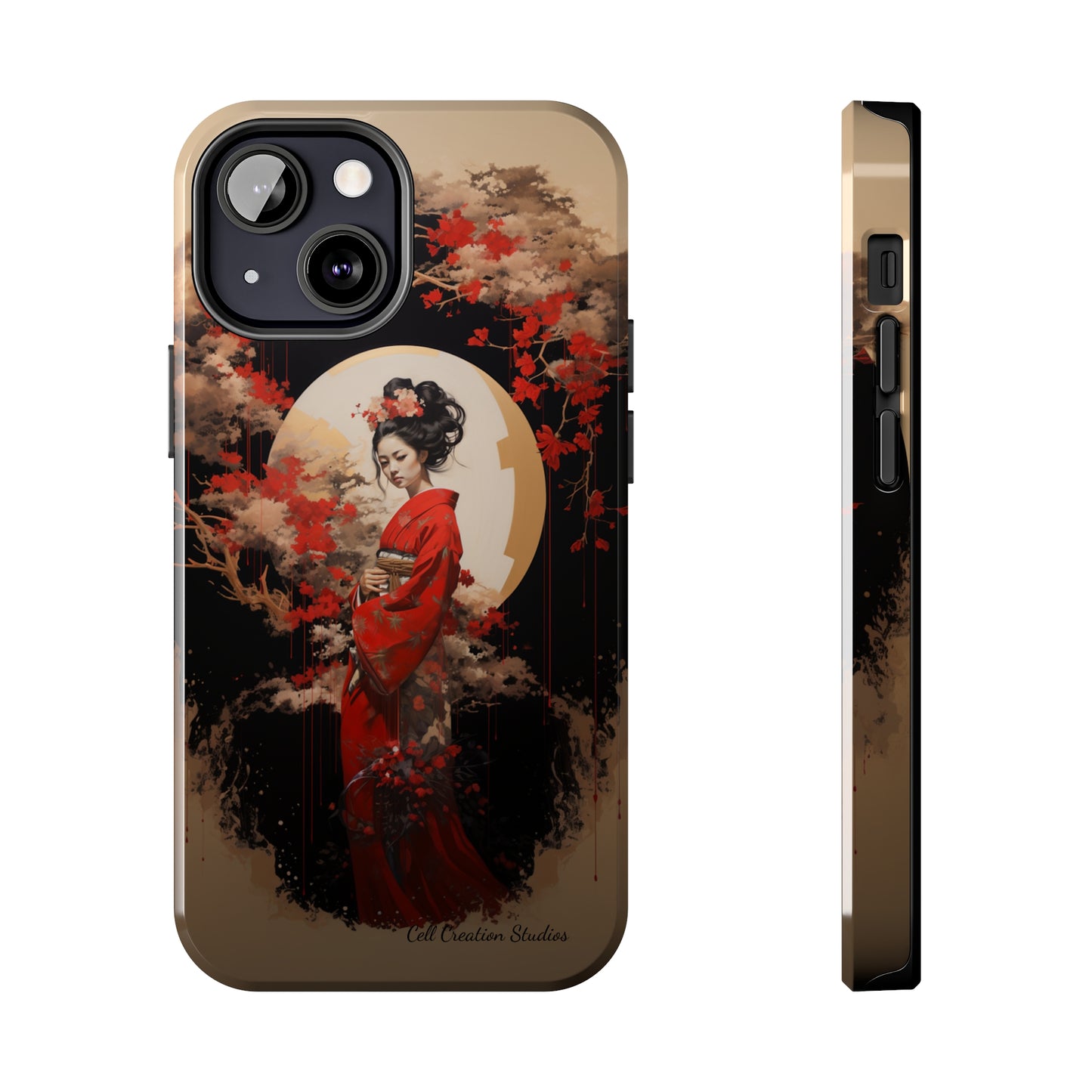 "Japanese Geisha Art" Phone Case -Tough Phone Cases