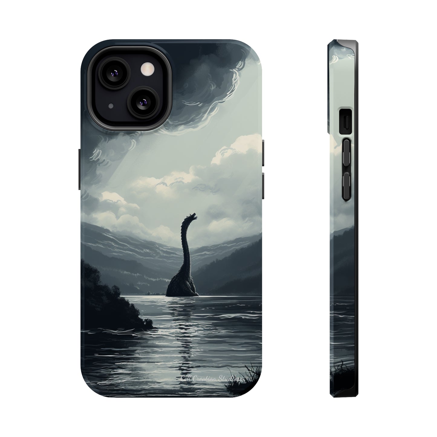 Introducing the "Mystical Loch Ness" Cell Phone Case – Capture the Legend -MagSafe Tough Cases