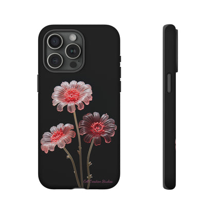 The "Desert Rose Glass Blossom" Phone Case -Tough Cases