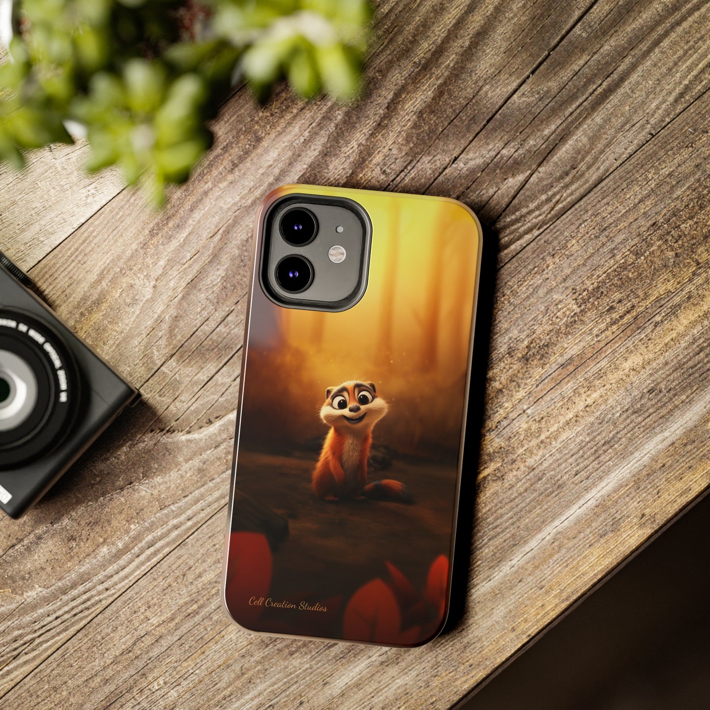 Introducing the "Woodland Chipmunk" Cell Phone Case – Embrace Natural Playfulness with Every Glance-Tough Phone Cases