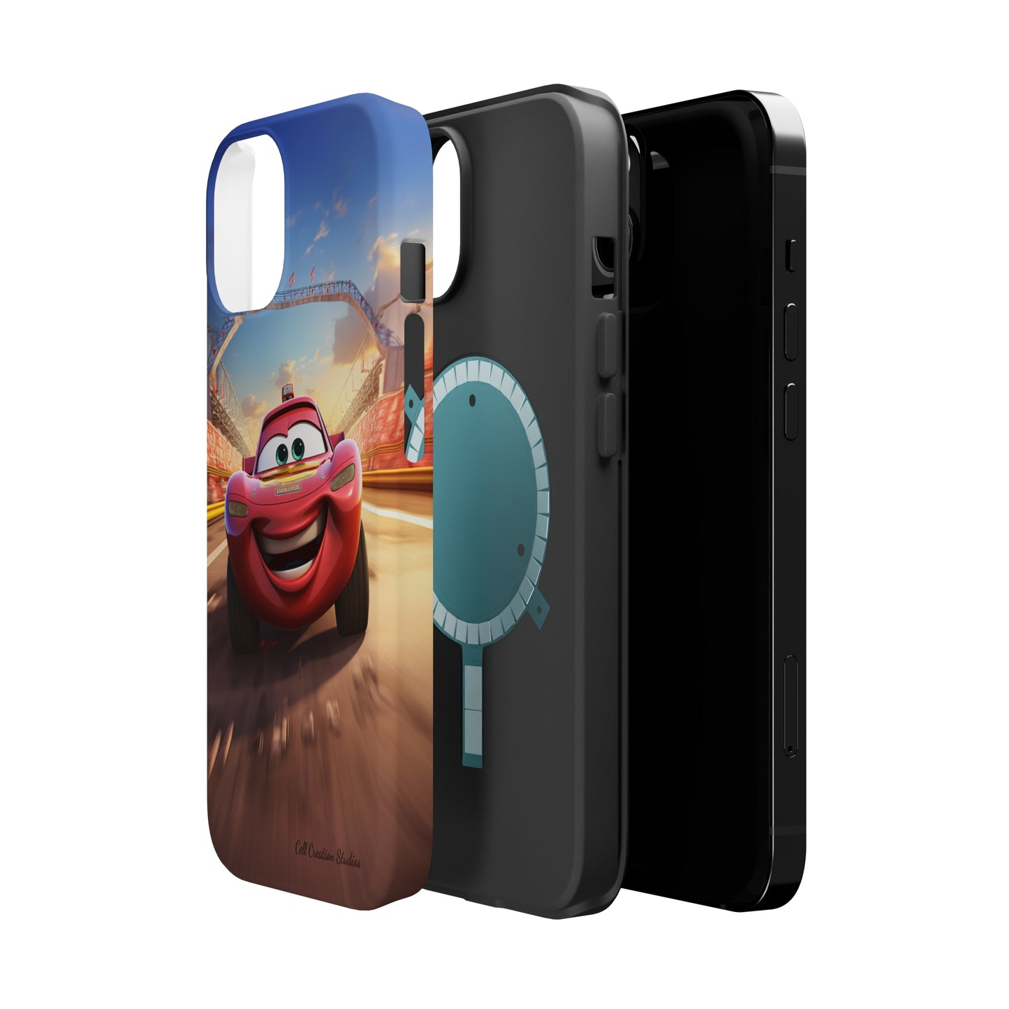 The " Smiling Red Racer" Phone Case -MagSafe Tough Cases