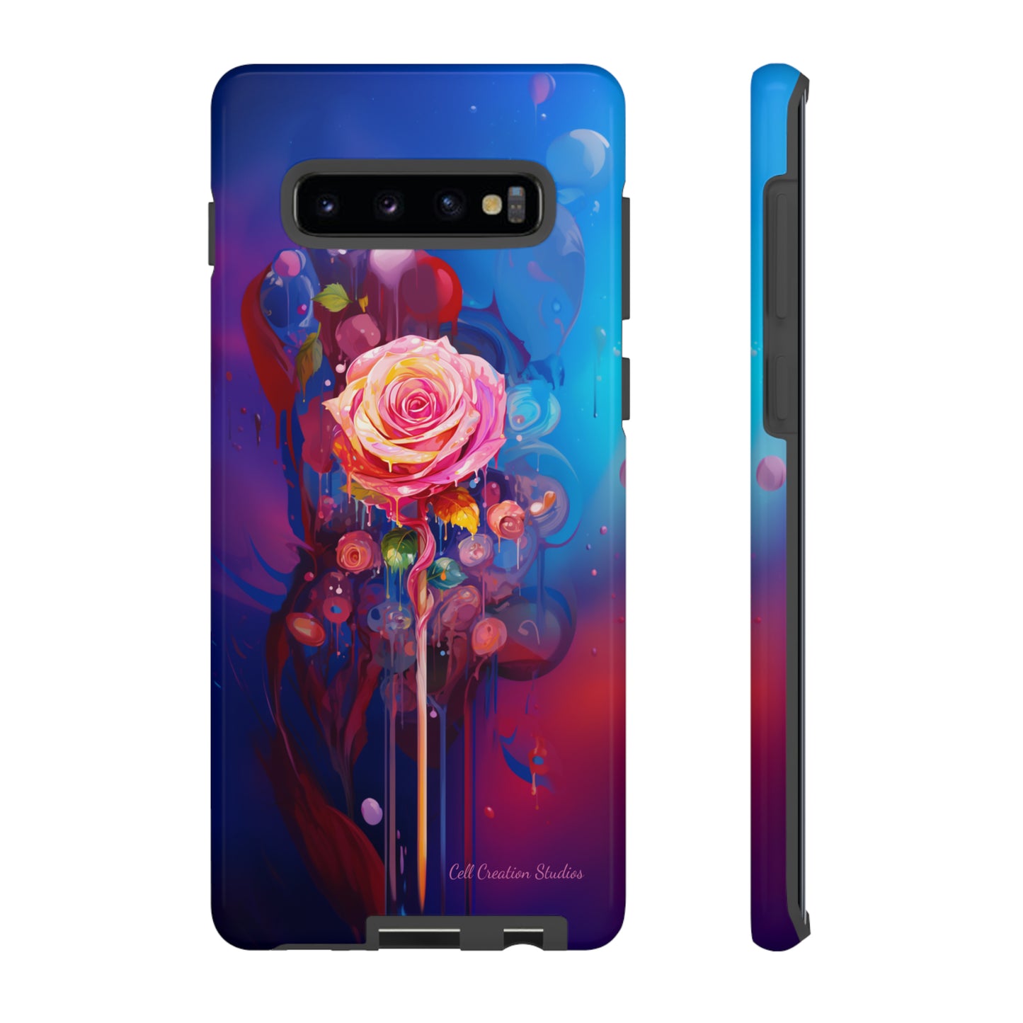 "Dreamy Rose Bloom Fantasy" -Tough Samsung Phone Cases