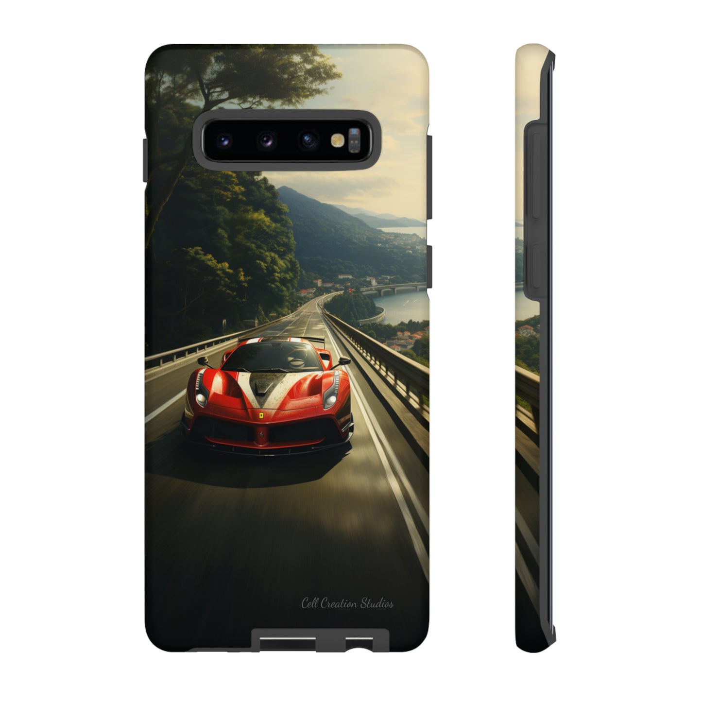 "Tropical Thrill Ferrari Edition" -Tough Samsung Phone Cases