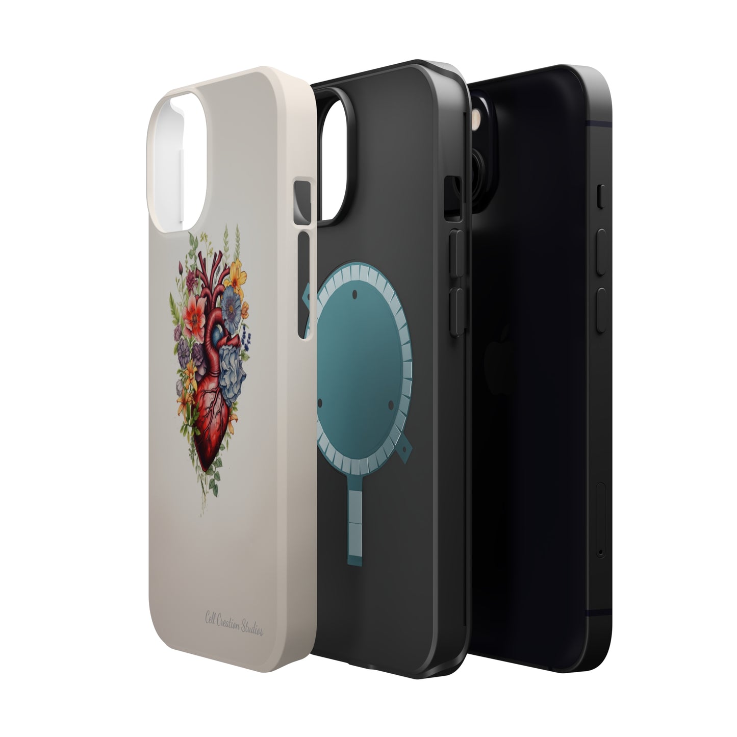 "Blooming Hearts" -MagSafe Tough iPhone Cases