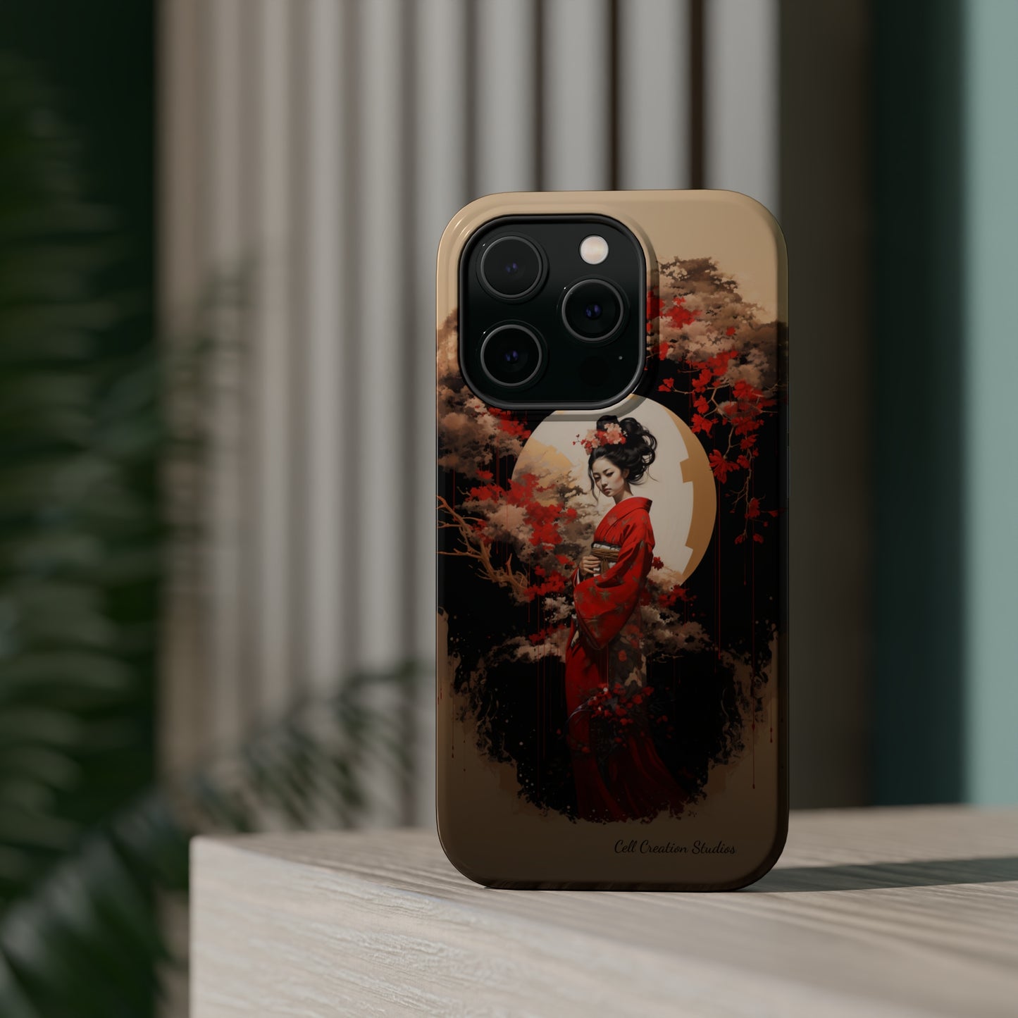 "Japanese Geisha Art" Phone Case -MagSafe Tough Cases