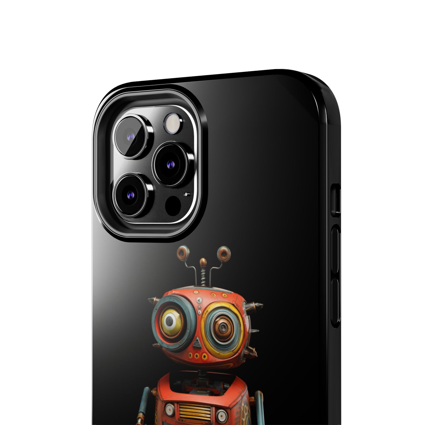 Introducing the "Toy Robot Delight" Cell Phone Case – Embrace Nostalgia with a Playful Robotic Companion! -Tough Phone Cases