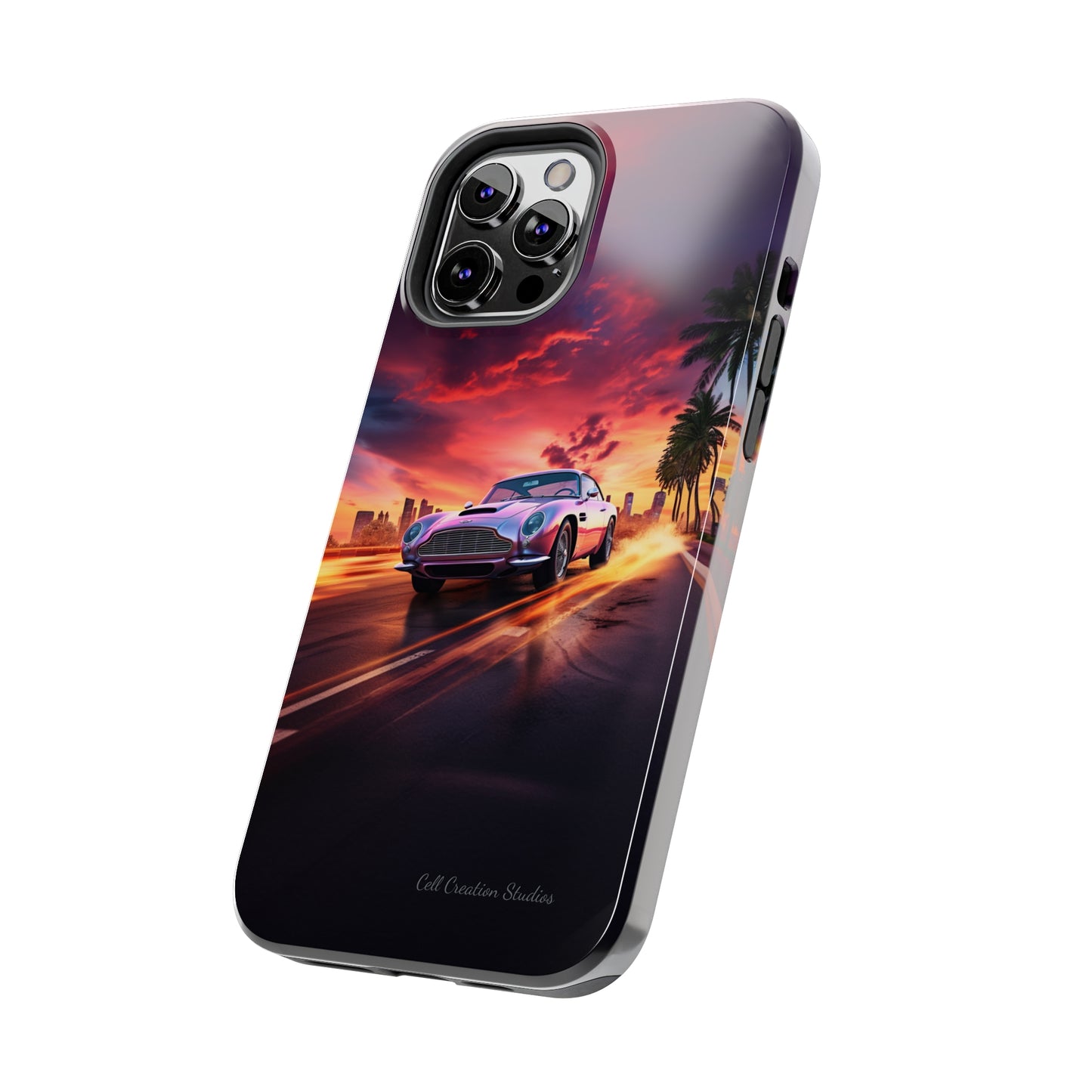 "Silver Aston Martin Racing" -Tough iPhone Cases