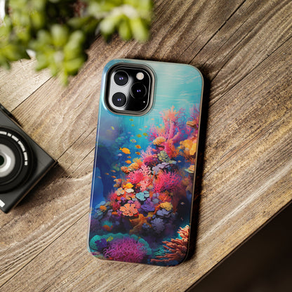 "Coral Reef Splendor" Cell Phone Case – Dive into the Vibrant Underwater World - Phone Cases